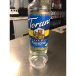 Torani Sugar-Free Almond Flavoring Syrup 750 mL Glass Bottle