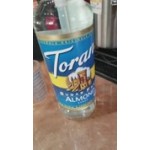 Torani Sugar-Free Almond Flavoring Syrup 750 mL Glass Bottle
