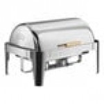 Acopa Supreme 9 Qt. Full Size Hinged Top Gold Accent Chafer Acopa Supreme 9 Qt. Full Size Hinged Top Gold Accent Chafer