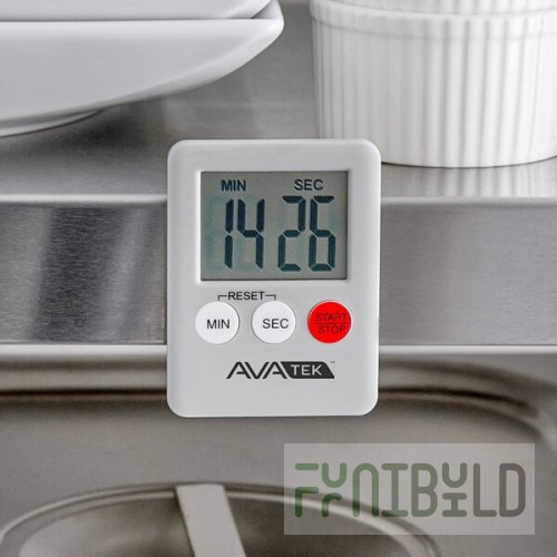 AvaTek Mini Digital 100 Minute Kitchen Timer