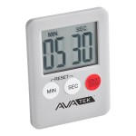 AvaTek Mini Digital 100 Minute Kitchen Timer