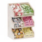 Cal-Mil Newport 3-Tier 6-Section White-Washed Pine Wood Condiment Organizer - 11 Cal-Mil Newport 3-Tier 6-Section White-Washed Pine Wood Condiment Organizer - 11