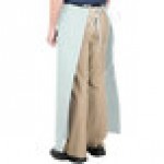 Intedge Sea Green Poly-Cotton Bistro Apron with 2 Pockets - 38