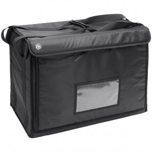 American Metalcraft BLDB2216 Deluxe Black Polyester Insulated Delivery Bag / Pan Carrier, 23 American Metalcraft BLDB2216 Deluxe Black Polyester Insulated Delivery Bag / Pan Carrier, 23