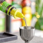 Choice Neon Yellow Free Flow Liquor Pourer - 12/Pack Choice Neon Yellow Free Flow Liquor Pourer - 12/Pack