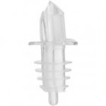 Choice Neon Yellow Free Flow Liquor Pourer - 12/Pack Choice Neon Yellow Free Flow Liquor Pourer - 12/Pack