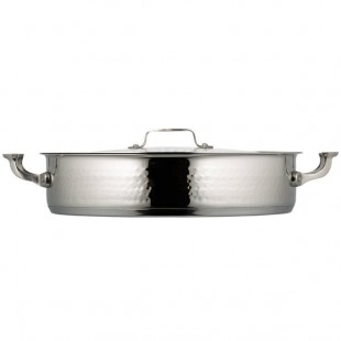 Bon Chef 60032HF Cucina 9 Qt. Hammered Finish Pot with Cover Bon Chef 60032HF Cucina 9 Qt. Hammered Finish Pot with Cover