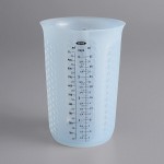 OXO 11166400 Good Grips 1 Quart (4 Cups) Squeeze & Pour Translucent Silicone Measuring Cup