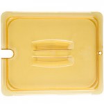 Carlisle 10422B13 StorPlus 1/2 Size Amber High Heat Plastic Food Pan - 6 Carlisle 10422B13 StorPlus 1/2 Size Amber High Heat Plastic Food Pan - 6