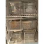 Cambro 12 Qt. Clear Round Polycarbonate Food Storage Container RFSCW12135 - 6/Case