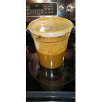 Cambro 12 Qt. Clear Round Polycarbonate Food Storage Container RFSCW12135 - 6/Case