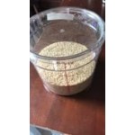 Cambro 12 Qt. Clear Round Polycarbonate Food Storage Container RFSCW12135 - 6/Case
