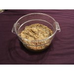 Cambro 12 Qt. Clear Round Polycarbonate Food Storage Container RFSCW12135 - 6/Case