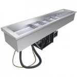 Hatco CWBP-S4 Four Pan Slim Drop-In Refrigerated Cold Food Well - 120V Hatco CWBP-S4 Four Pan Slim Drop-In Refrigerated Cold Food Well - 120V