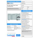 Continental Refrigerator FA60N-U 60