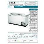 True TD-65-24-S-HC 64 5/8 True TD-65-24-S-HC 64 5/8