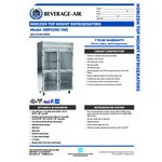 Beverage-Air HRPS2HC-1HG Horizon Series 52 Beverage-Air HRPS2HC-1HG Horizon Series 52