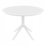 Siesta Capri White Wickerlook Resin Outdoor Dining Arm Chair Siesta Capri White Wickerlook Resin Outdoor Dining Arm Chair