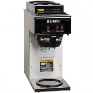Scratch and Dent Bunn 13300.0004 VP17-3 Low Profile Pourover Coffee Brewer with 3 Warmers