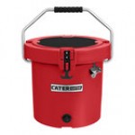 CaterGator CCG20CHR Charcoal 20 Qt. Round Rotomolded Outdoor Cooler / Ice Chest CaterGator CCG20CHR Charcoal 20 Qt. Round Rotomolded Outdoor Cooler / Ice Chest