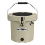 CaterGator CCG20CHR Charcoal 20 Qt. Round Rotomolded Outdoor Cooler / Ice Chest CaterGator CCG20CHR Charcoal 20 Qt. Round Rotomolded Outdoor Cooler / Ice Chest