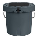 CaterGator CCG20CHR Charcoal 20 Qt. Round Rotomolded Outdoor Cooler / Ice Chest CaterGator CCG20CHR Charcoal 20 Qt. Round Rotomolded Outdoor Cooler / Ice Chest
