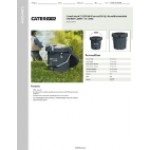 CaterGator CCG20CHR Charcoal 20 Qt. Round Rotomolded Outdoor Cooler / Ice Chest CaterGator CCG20CHR Charcoal 20 Qt. Round Rotomolded Outdoor Cooler / Ice Chest