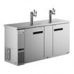 Avantco UDD-3-HC (2) Triple Tap Kegerator Beer Dispenser - Black, (3) 1/2 Keg Capacity Avantco UDD-3-HC (2) Triple Tap Kegerator Beer Dispenser - Black, (3) 1/2 Keg Capacity