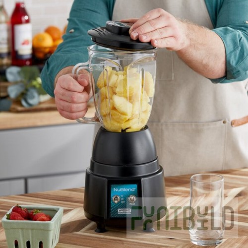 Waring BB180X NuBlend 2-Speed Commercial Blender with 44 oz. Polycarbonate Container - 120V
