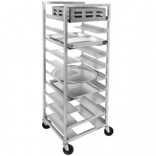 Channel UR-5 Aluminum Mobile Universal Rack - 5 Pan Channel UR-5 Aluminum Mobile Universal Rack - 5 Pan