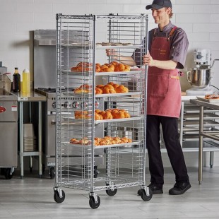 Regency 38 Pan Side Load Wire Bun / Sheet Pan Rack - Unassembled
