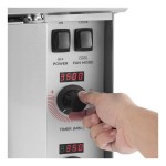 Cooking Performance Group FECD-200-D Double Deck Standard Depth Full Size Electric Convection Oven - 240V, 1 Phase, 11.9 kW Cooking Performance Group FECD-200-D Double Deck Standard Depth Full Size Electric Convection Oven - 240V, 1 Phase, 11.9 kW