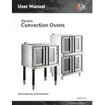 Cooking Performance Group FECD-200-D Double Deck Standard Depth Full Size Electric Convection Oven - 240V, 1 Phase, 11.9 kW Cooking Performance Group FECD-200-D Double Deck Standard Depth Full Size Electric Convection Oven - 240V, 1 Phase, 11.9 kW