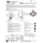 T&S ChekPoint EC-3105-4W 17 3/8 T&S ChekPoint EC-3105-4W 17 3/8