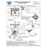 T&S ChekPoint EC-3105-4W 17 3/8 T&S ChekPoint EC-3105-4W 17 3/8