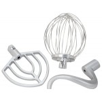 Vollrath 40756 10 Qt. Bowl Lift Countertop Mixer with Guard & Standard Accessories - 120V, 1/3 hp