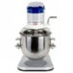 Vollrath 40756 10 Qt. Bowl Lift Countertop Mixer with Guard & Standard Accessories - 120V, 1/3 hp