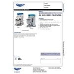 Vollrath 40756 10 Qt. Bowl Lift Countertop Mixer with Guard & Standard Accessories - 120V, 1/3 hp