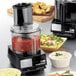 Waring WFP11S 2.5 Qt. Clear Batch Bowl Food Processor with Vegetable Prep Lid Chute and 4 Discs - 3/4 hp