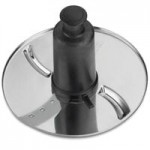 Waring WFP11S 2.5 Qt. Clear Batch Bowl Food Processor with Vegetable Prep Lid Chute and 4 Discs - 3/4 hp