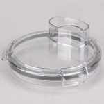 Waring WFP11S 2.5 Qt. Clear Batch Bowl Food Processor with Vegetable Prep Lid Chute and 4 Discs - 3/4 hp