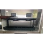 Scotsman HID540ABX-1A Meridian® Air-Cooled Countertop Nugget Ice Machine and Water Dispenser with Push Button Dispensing - 40 lb. Bin Capacity