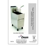 Dean by Frymaster SR52G Liquid Propane Super Runner Floor Fryer 35-50 lb.