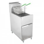 Dean by Frymaster SR52G Liquid Propane Super Runner Floor Fryer 35-50 lb.