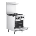 MainStreet Equipment E24-N Natural Gas 4 Burner 24 MainStreet Equipment E24-N Natural Gas 4 Burner 24