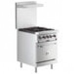 MainStreet Equipment E24-N Natural Gas 4 Burner 24 MainStreet Equipment E24-N Natural Gas 4 Burner 24
