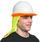 Cordova Lime 2 Tone High Visibility Neck Shade with Reflective Tape