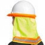 Cordova Lime 2 Tone High Visibility Neck Shade with Reflective Tape