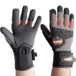Ergodyne 17736 ProFlex 9012 ANSI/ISO-Certified Anti-Vibration Gloves with Wrist Support - 2XL