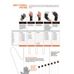 Ergodyne 17736 ProFlex 9012 ANSI/ISO-Certified Anti-Vibration Gloves with Wrist Support - 2XL